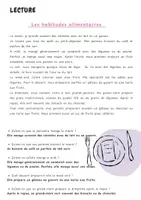 Vorschau - Arbeitsblätter - lecture et écriture (alimentation) - Seite 3