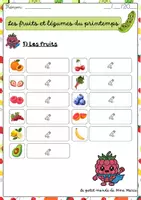 Aperçu - Jeux - Les fruits et légumes à travers les saisons - Page 2