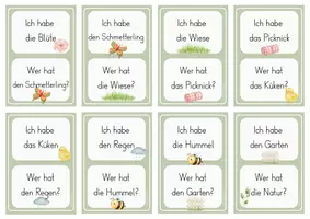 Vorschau - Spiele - Lesespiel Frühlingswörter - Seite 3