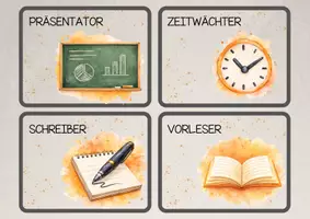 Vorschau - Poster - Materialpaket - Klassenorganisation & Classroom Management - Seite 1