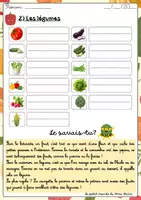 Aperçu - Jeux - Les fruits et légumes d'été - Page 1