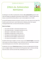 Vorschau - Fördermaterial/Inklusion - Klettmappen - Ziffern & Zahlenreihen - Seite 1