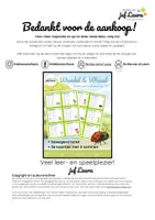 Voorbeeld - Lente - Wandel & Wissel - Sommen tot 20 - Pagina 1