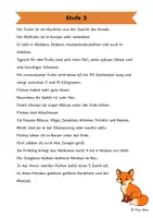 Vorschau - Arbeitsblätter - Der Fuchs - Differenzierte Sach- und Lesetexte - Seite 3