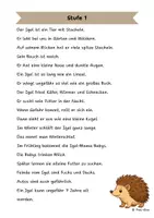 Vorschau - Arbeitsblätter - Materialpaket - differenzierte Lesetexte Waldtiere - Seite 2