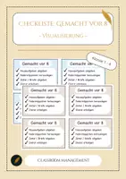 Vorschau - Poster - Checkliste Gemacht vor 8 Uhr - Deckblatt