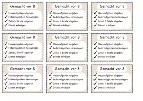 Vorschau - Poster - Checkliste Gemacht vor 8 Uhr - Seite 2