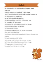Vorschau - Arbeitsblätter - Das Eichhörnchen - Differenzierte Sach- und Lesetexte - Seite 3