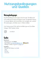 Vorschau - Mal- und Bastelvorlagen - Heftcover für den Sachunterricht - Seite 1