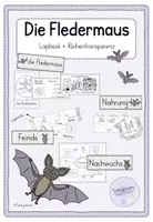 Vorschau - Arbeitsblätter - Fledermaus - Lapbook (für Klasse 1-2) - Deckblatt