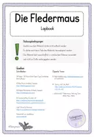 Vorschau - Arbeitsblätter - Fledermaus - Lapbook (für Klasse 1-2) - Seite 1