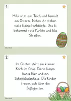 Vorschau - Arbeitsblätter - 10 Schleichdiktate / Laufdiktate: Ostern - Schreiben & Lesen üben (Klasse 2, 3, 4) - Seite 2