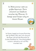 Vorschau - Arbeitsblätter - 10 Schleichdiktate / Laufdiktate: Haustiere - Schreiben & Lesen üben (Klasse 2, 3, 4) - Seite 3