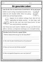 Vorschau - Arbeitsblätter - Leseübungen mit Fragen Bundle/ DaZ & DaF/ A1-A2 - Seite 2