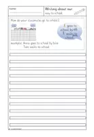 Vorschau - Arbeitsblätter - Class interview - How do you go to school? (Vehicles) - Seite 3