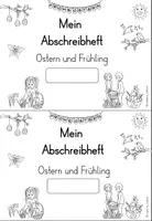 Vorschau - Arbeitsblätter - Ostern und Frühling - Abschreibheft für Klasse 2 - Seite 2