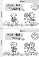 Vorschau - Arbeitsblätter - Frühling | Klasse 4 | Miniheft - Seite 1