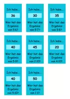 Vorschau - Spiele - Ich habe, wer hat? – Einmaleins-Start (1er, 2er, 4er, 5er-Reihe) - Seite 3