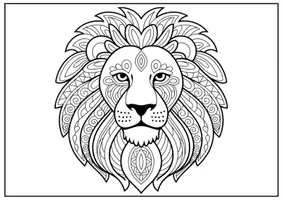 Vorschau - Mal- und Bastelvorlagen - Afrika Mandalas für Kinder Ausmalbilder für Grundschule Kunst - Seite 2