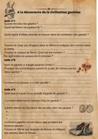 Aperçu - Fiches - Parcours au musée d'Archéologie Nationale à Saint-Germain-en-Laye - Page de couverture