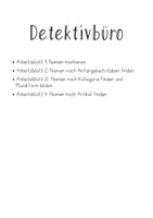 Vorschau - Arbeitsblätter - FRESCH Großschreibung Arbeitsblätter - Seite 1
