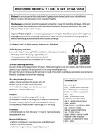 Vorschau - Arbeitsblätter - Understanding Nigerian Afrobeats: “If I Start To Talk” (Song Analysis) - Seite 1