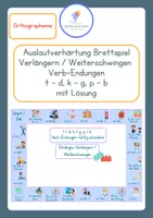 Vorschau - Stationenlernen - Auslautverhärtung - Materialpaket - Klasse 3-4 - Spiele - Seite 1