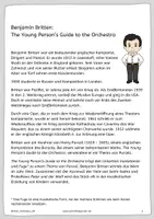 Vorschau - Arbeitsblätter - Benjamin Britten: The Young Person's Guide - Seite 1