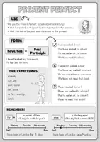Vorschau - Fördermaterial/Inklusion - Present Perfect Merkblatt (2-fach differenziert) | Englisch Grammatik - Seite 3