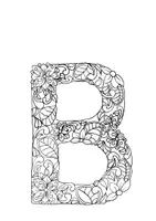 anteprima - Materiale per pittura e bricolage - Alfabeto di Primavera - Lettere da Colorare! - Pagina 2