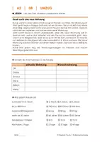 Vorschau - Unterrichtsreihen - A2-Kurs: Umzug/ Wechselpräpositionen/ Indirekte Fragen (Lektion 08) - Seite 2