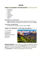 Vorschau - Arbeitsblätter - Die Alpen - Ein Gebirge der Superlative - Seite 2