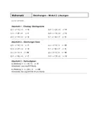 Vorschau - Arbeitsblätter - Äquivalenzumformungen - Multiplizieren und Dividieren - Mit Lösungen - Seite 2