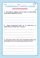 Vorschau - Stundenentwürfe - Digitale Medien & Cybermobbing - Ethik - 6.-8. Klasse - Seite 3