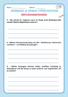 Vorschau - Stundenentwürfe - Mobbing & Gewaltprävention - Ethik - 6.-8.Klasse - Seite 3