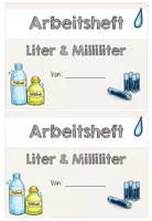 Vorschau - Arbeitsblätter - Lerntheke/ Arbeitsheft Hohlmaße - Liter und Milliliter - Seite 3
