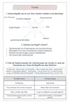 Vorschau - Arbeitsblätter - Familie - Arbeitsblatt +Integration eines Rapsongs - Seite 3