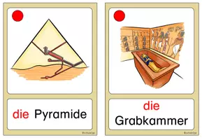 Vorschau - Fördermaterial/Inklusion - ALTES ÄGYPTEN / Bildkarten - Seite 2