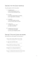 Vorschau - Arbeitsblätter - Englisch A2: Present Simple vs Present Continuous - Seite 2