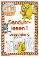 Vorschau - Arbeitsblätter - Materialpaket Sanduhrlesen - Seite 1