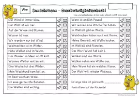 Vorschau - Arbeitsblätter - Sanduhrlesen - tägliche Lesetraining - Seite 3