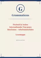 Vorschau - Unterrichtsreihen - Deutsch in Action - Lesemappe: Geschichten gegen Rassismus Literarische Texte lesen, deuten & reflektieren 5./6./7./8. Klasse / Schulstufe - Deckblatt