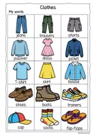anteprima - Esercizi - English Workbook: Clothes (Vestiti - inglese) - Pagina 2