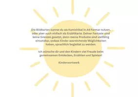 Vorschau - Bildkarten - Erzählkarten Kamishibai Sommer für Sprachförderung - Seite 1