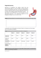 Vorschau - Arbeitsblätter - Magenübersäuerung - Deckblatt
