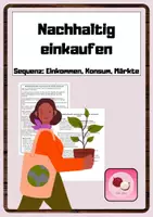 Vorschau - Unterrichtsreihen - Nachhaltig einkaufen / umweltbewusster Konsum - Deckblatt