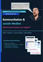 Vorschau - Stundenentwürfe - Digitale Welt - Digitale Kommunikation verstehen - Deckblatt