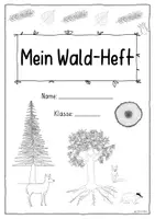 Vorschau - Unterrichtsreihen - Der Wald – XXL Materialpaket Sachunterricht Klasse 1–4 | Arbeitsblätter, Legematerial, Merkheft & Wissens-Check - Seite 2