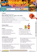 Vorschau - Arbeitsblätter - MEGA Materialpaket - Reading Comprehension - Grade 8 -10 - Seite 3