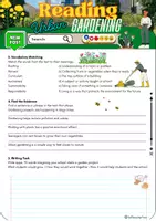 Vorschau - Arbeitsblätter - Reading Comprehension Urban Gardening - Grade 9 - Seite 2
